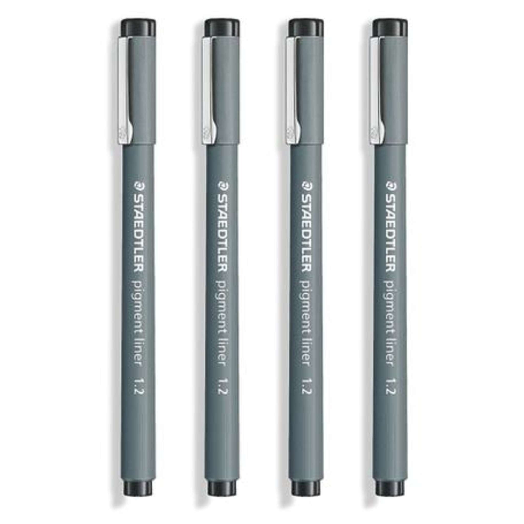 Confezione 10 Penne Pigment Liner 1,2mm Nero