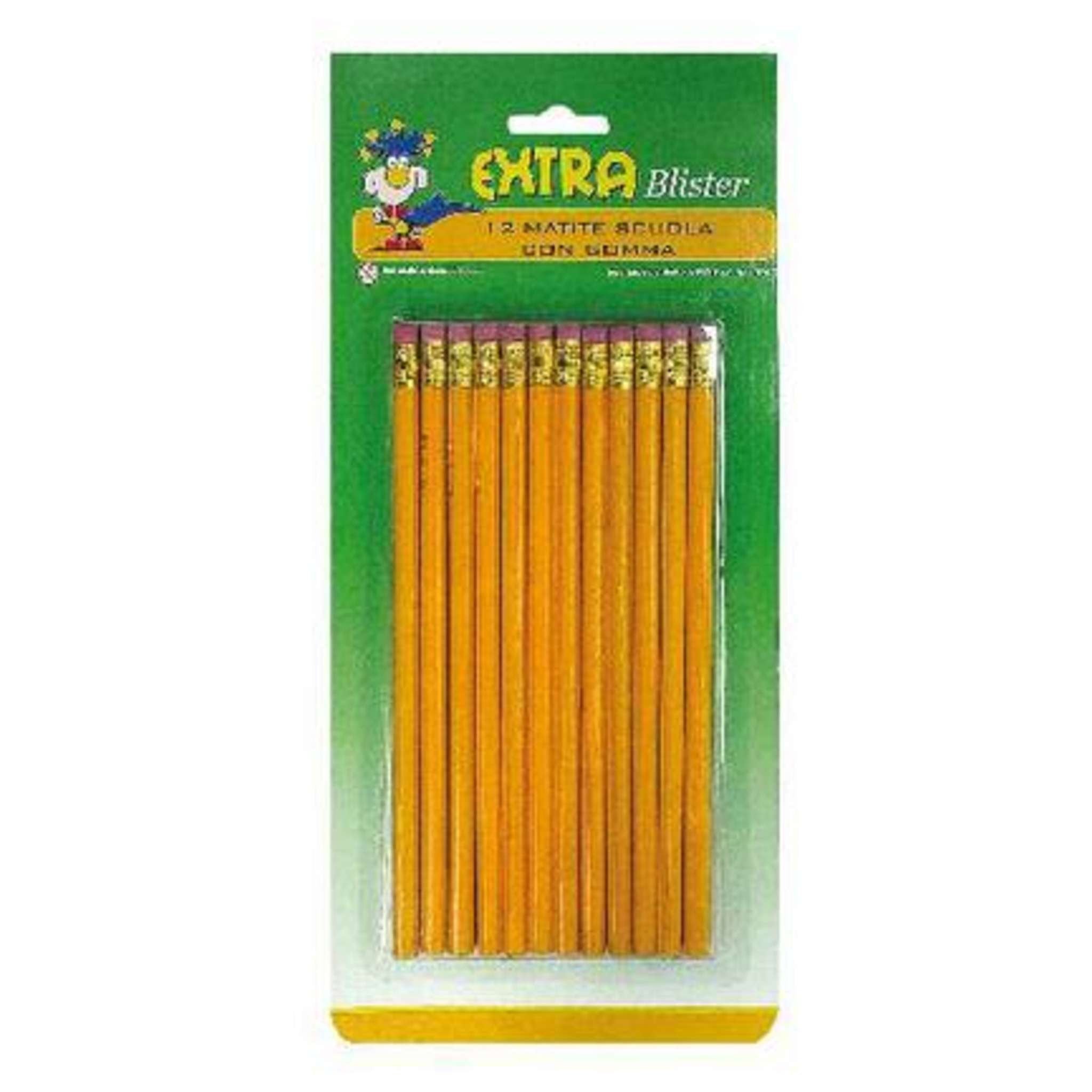 Bl-12 Matite Extra Ufficio C/Gomma X1