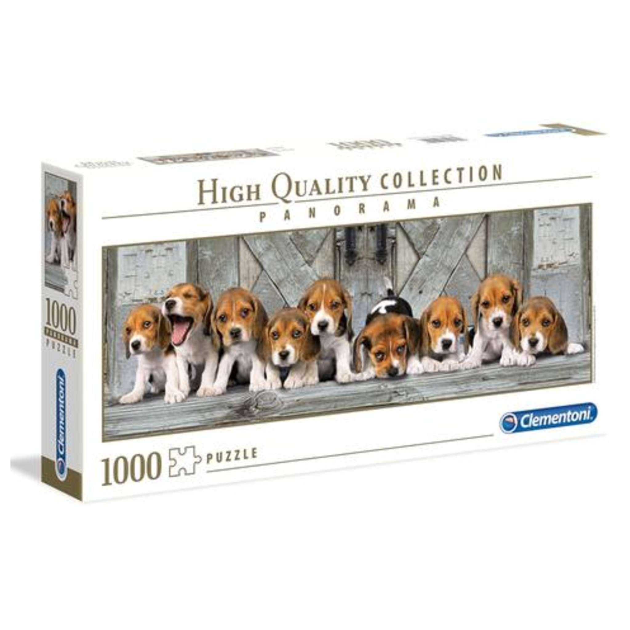 Puzzle 1000Pz Panorama Beagles 39435 X1