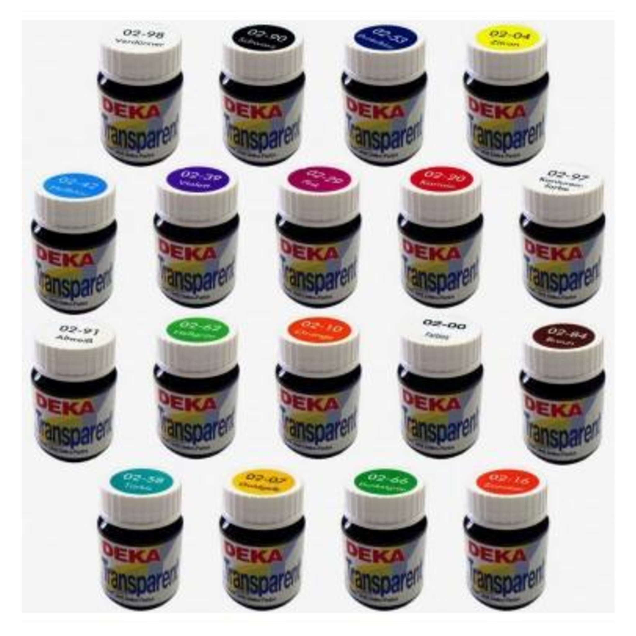 Col. Solvente Deka Transparent 25Ml. Bianco Ghiaccio X6