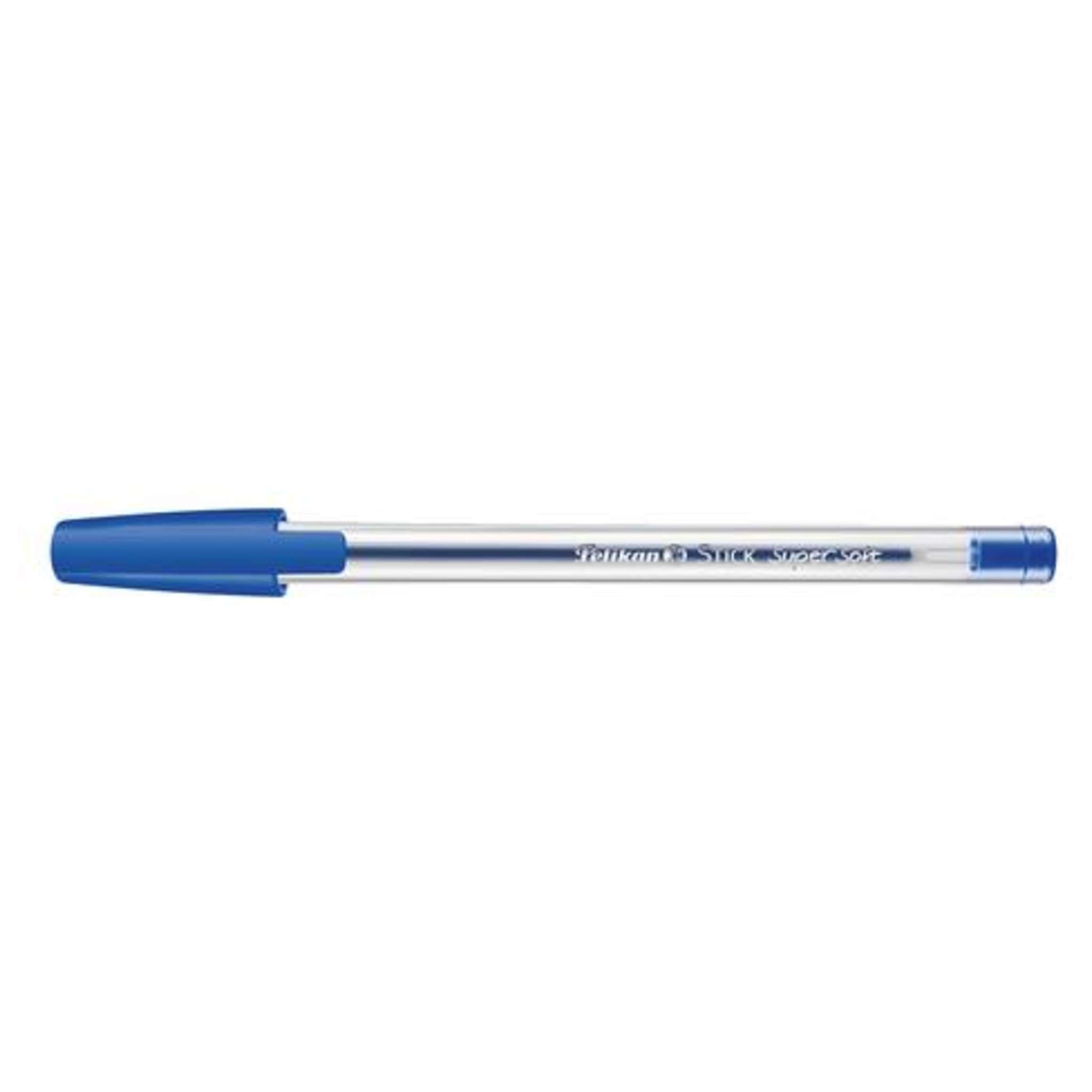 Confezione 50 Penne a Sfera Stick Super Soft blu
