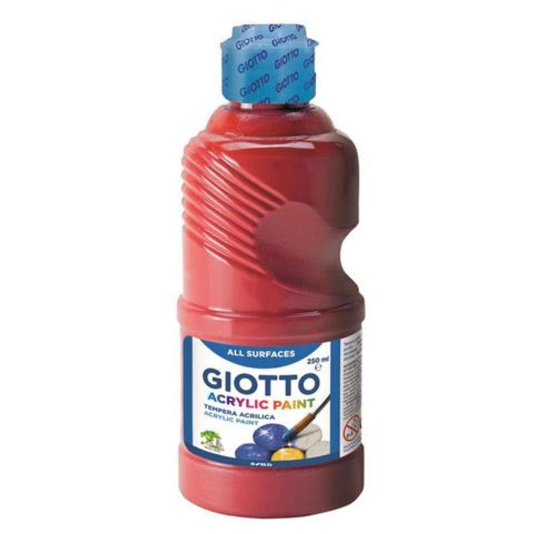 Tempera Acrilica Giotto 250 Ml. Rosso 08 X1
