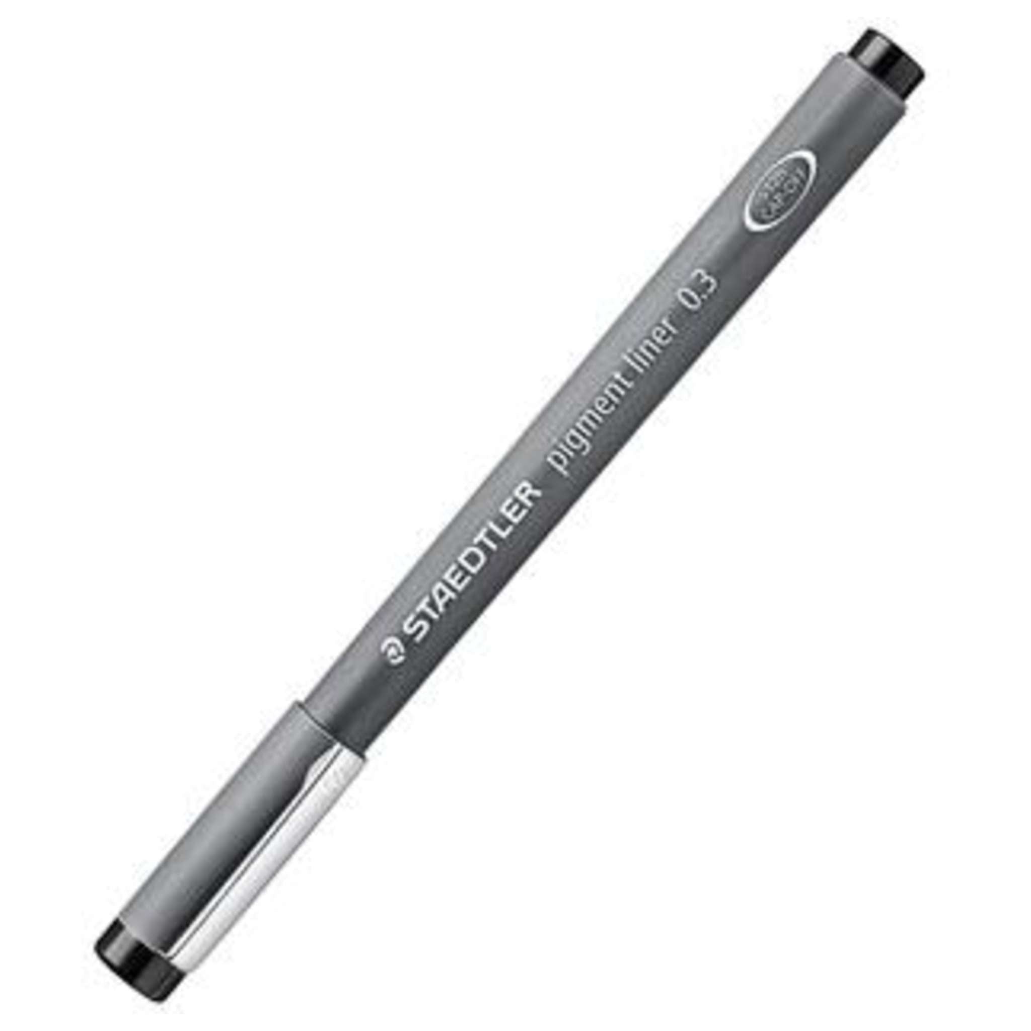 Confezione 10 Penne Pigment Liner 0,3mm Nero