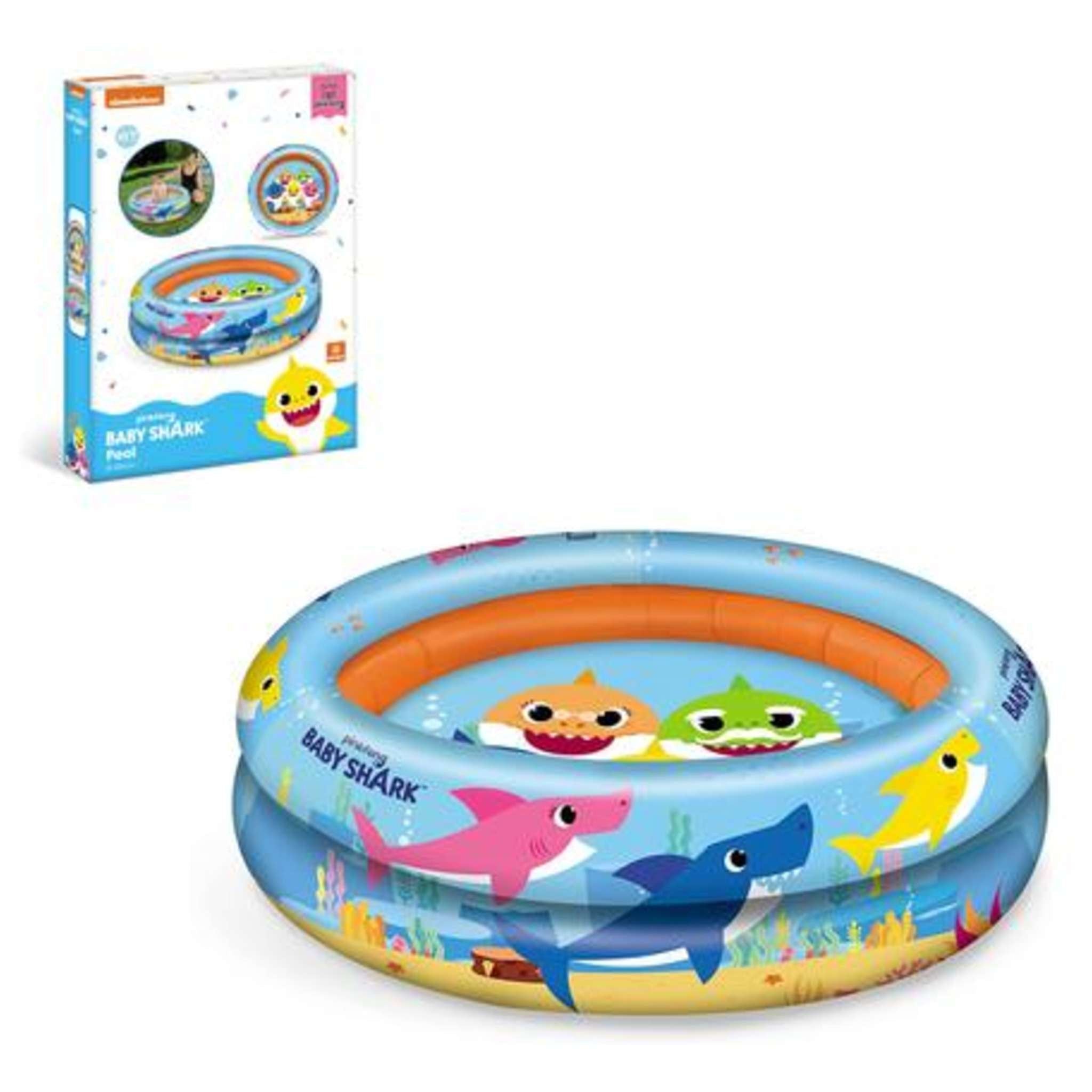 Baby Shark Piscina Dm.100 16915 X1