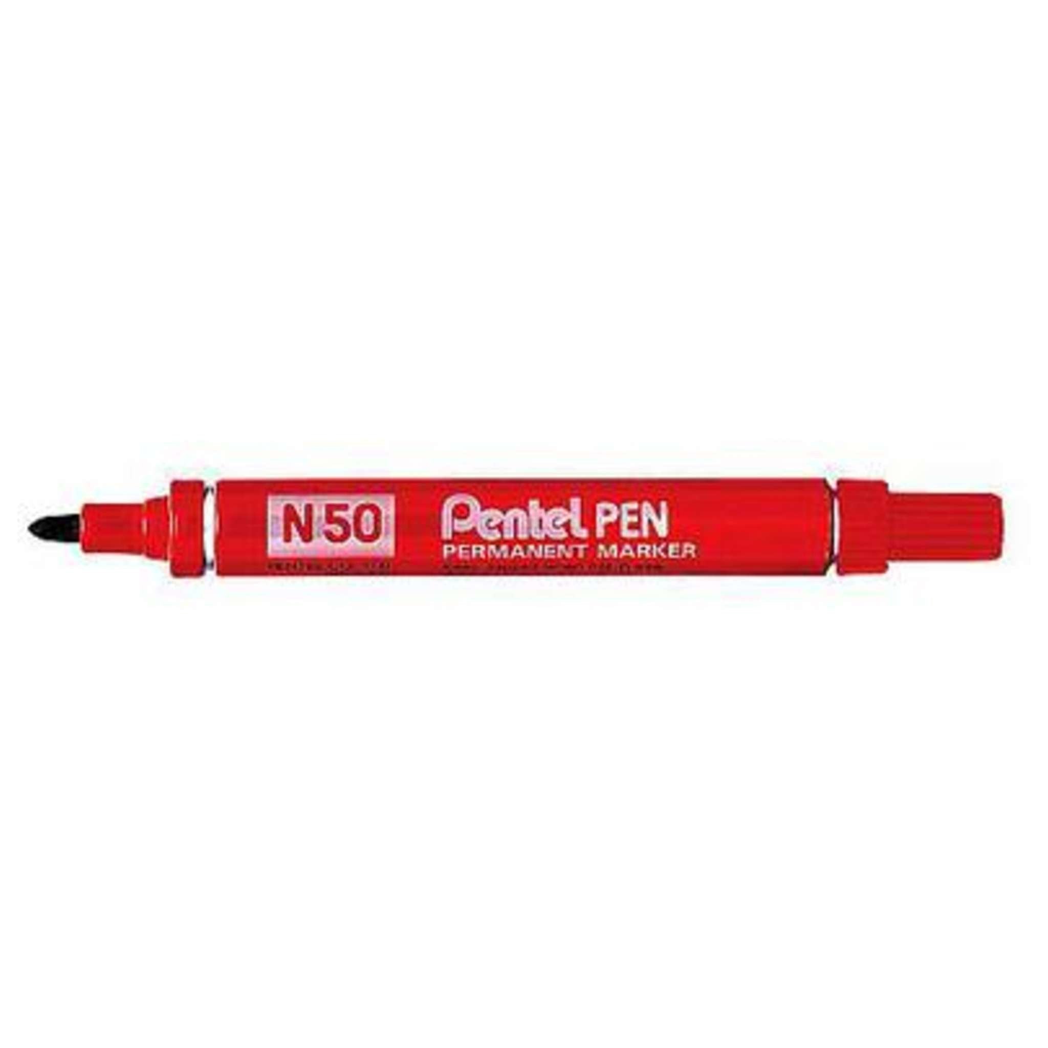 Marker  Punta Tonda N50 Rosso X12