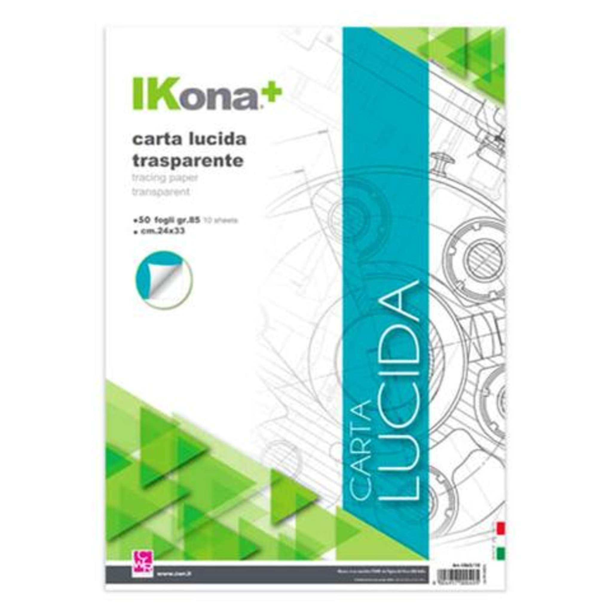 Blocco Lucido 21X29.7 50Ff. X5