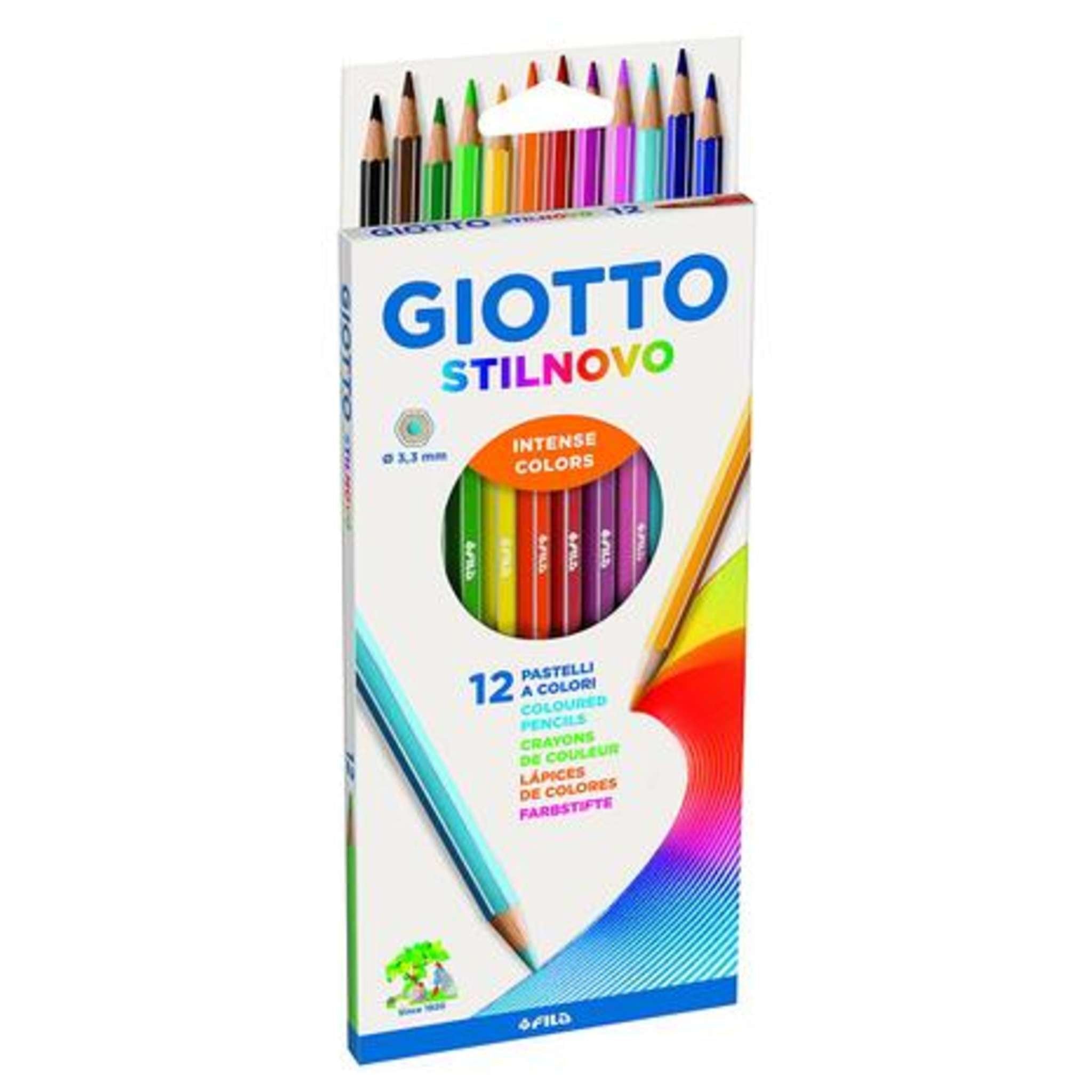 Scatola 12 Pastelli  Stilnovo 2565 X10