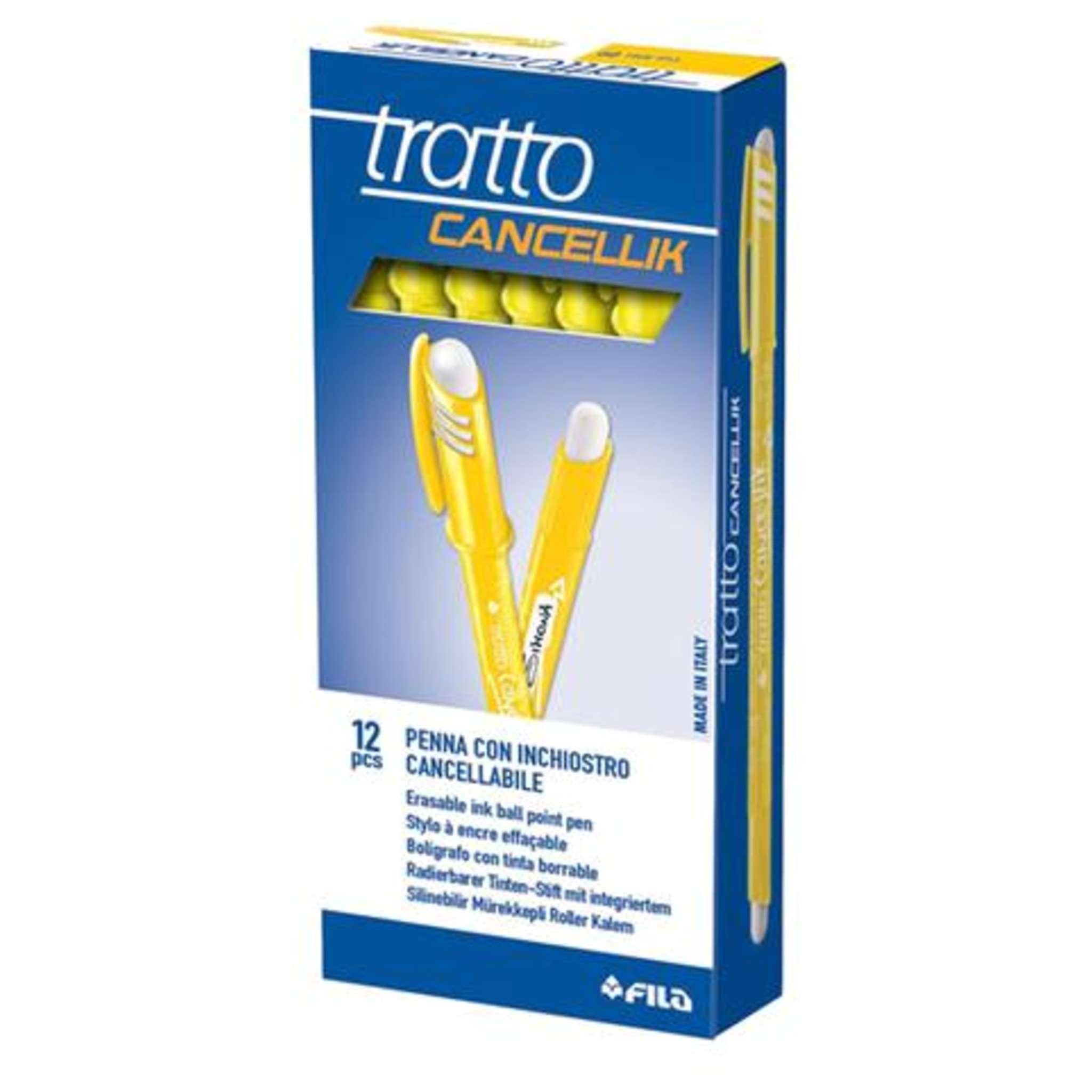 Penna  Cancellik Giallo X12