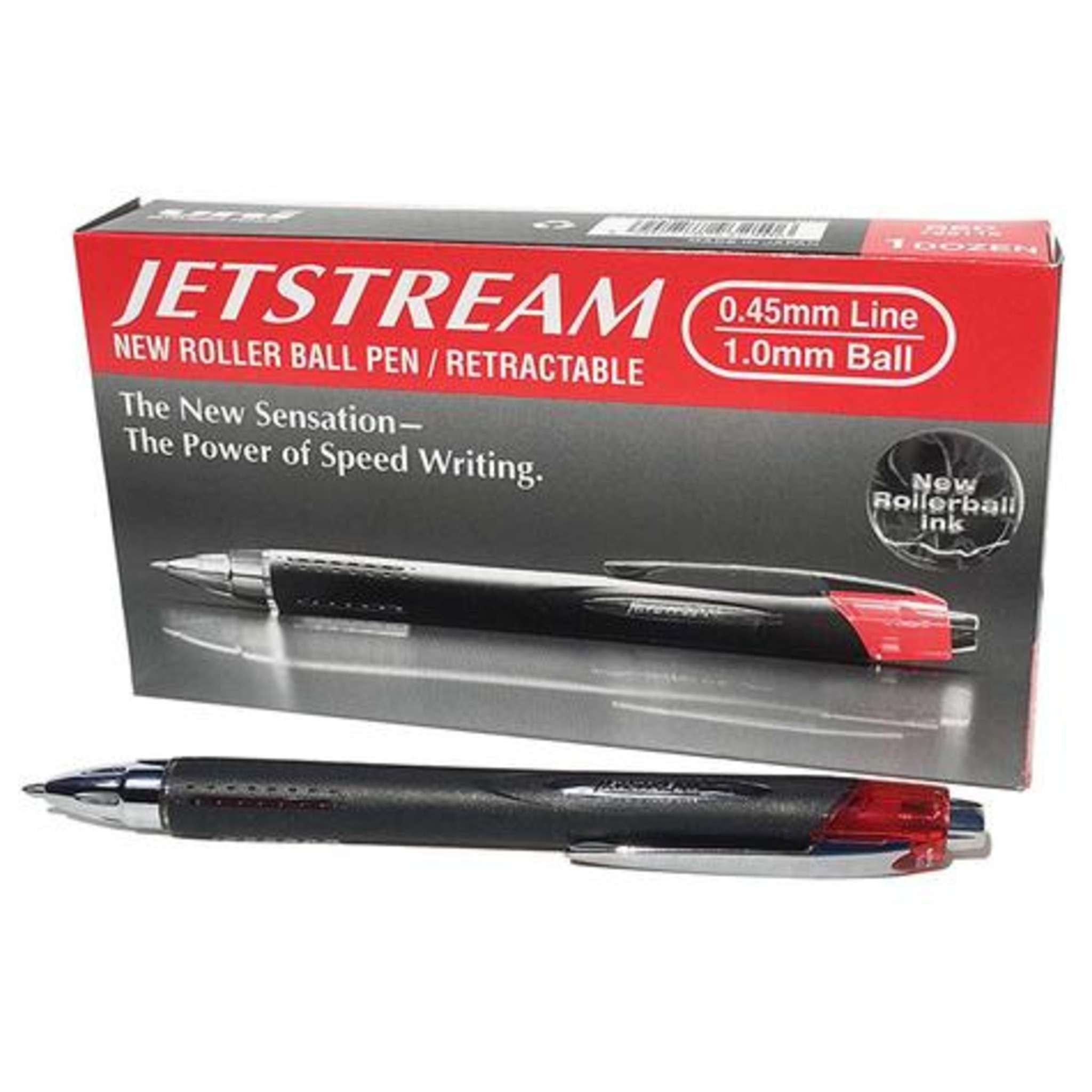 Confezione 12 Jetstream Scatto 1mm Rosso