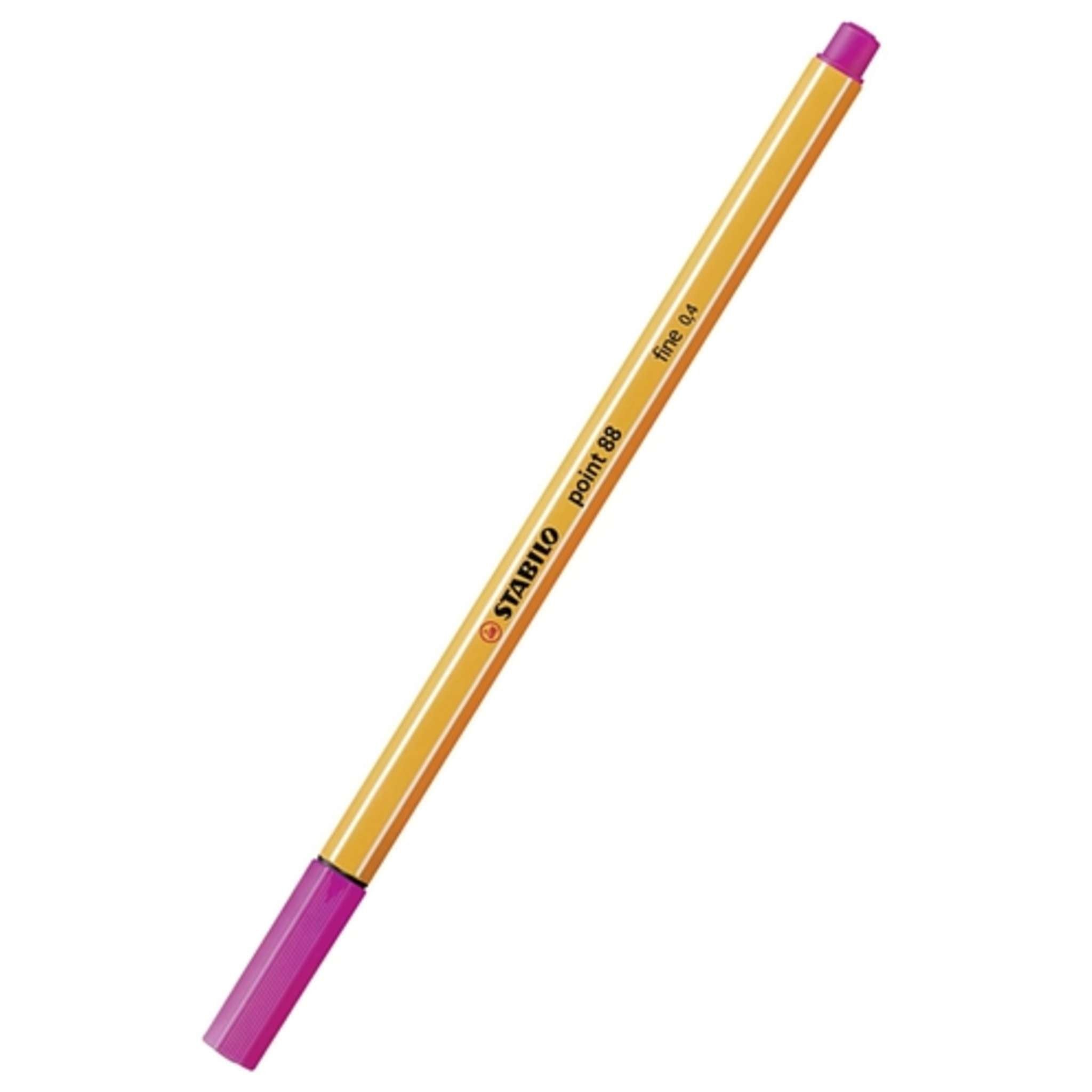confezione 10Pz Fineliner Point 88 rosa