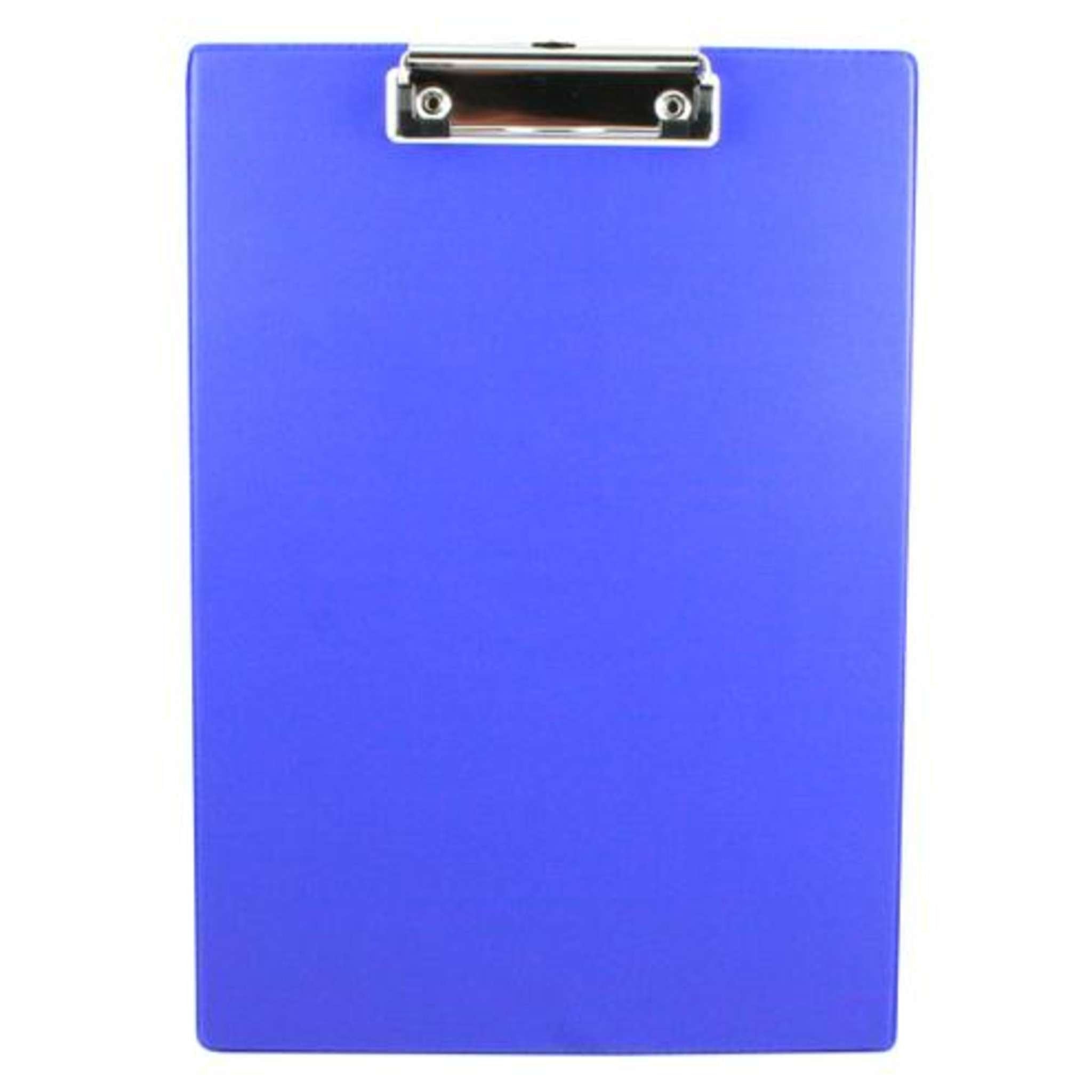 Portablocco Singolo Con Molla Blu X1