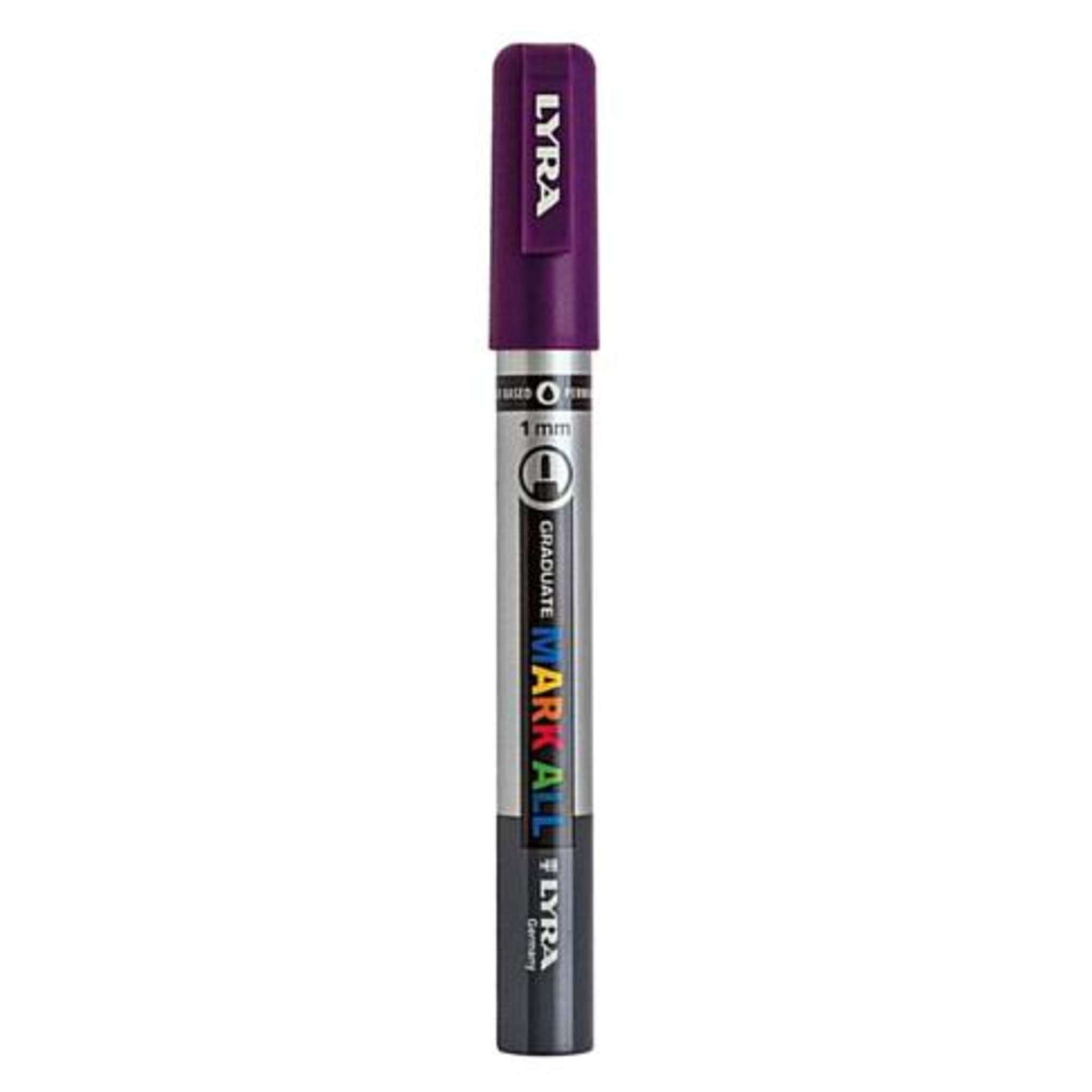Lyra Mark All Punta Fine 1Mm. Viola X6