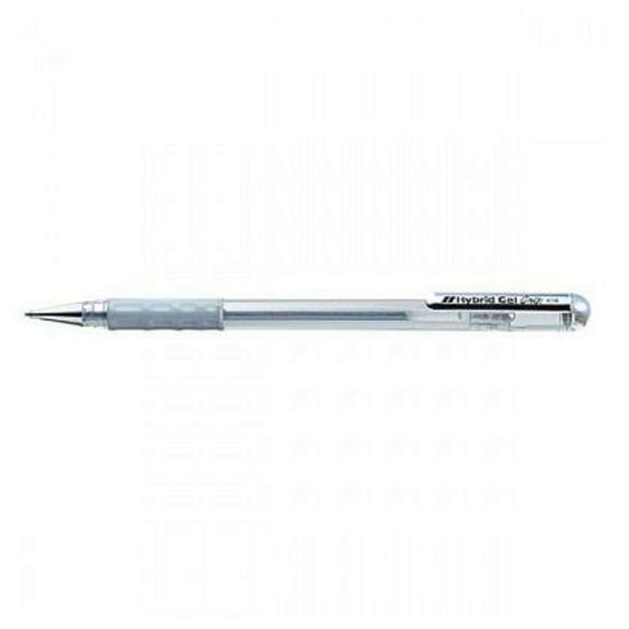 Penna Gel Hybrid K118 Argento X12