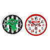 Orologio Parete Cuore Rossonero Xm-035 X1
