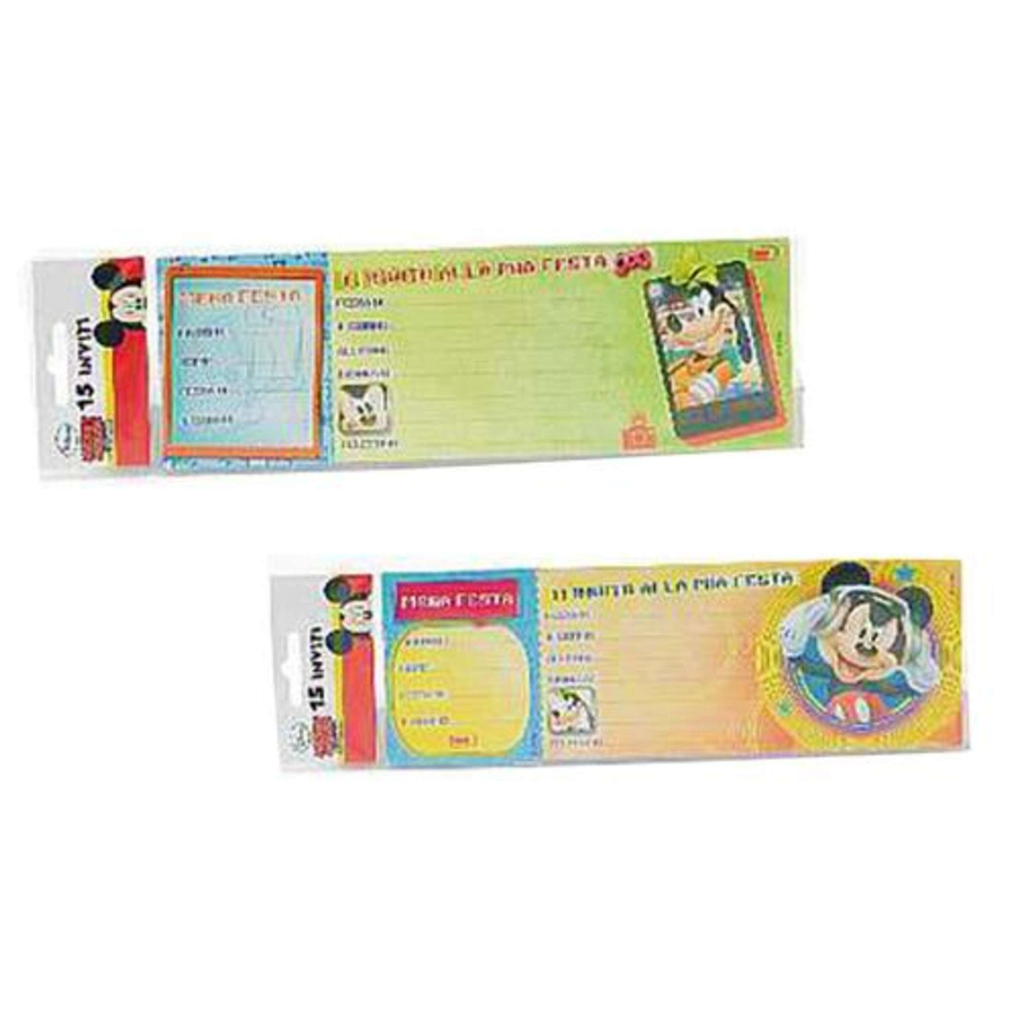 15 Inviti Mega Festa Disney 420236 X1