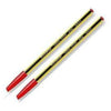 Confezione 2 Penne a Sfera Noris Stick Sezione Esagonale Colore Rosso