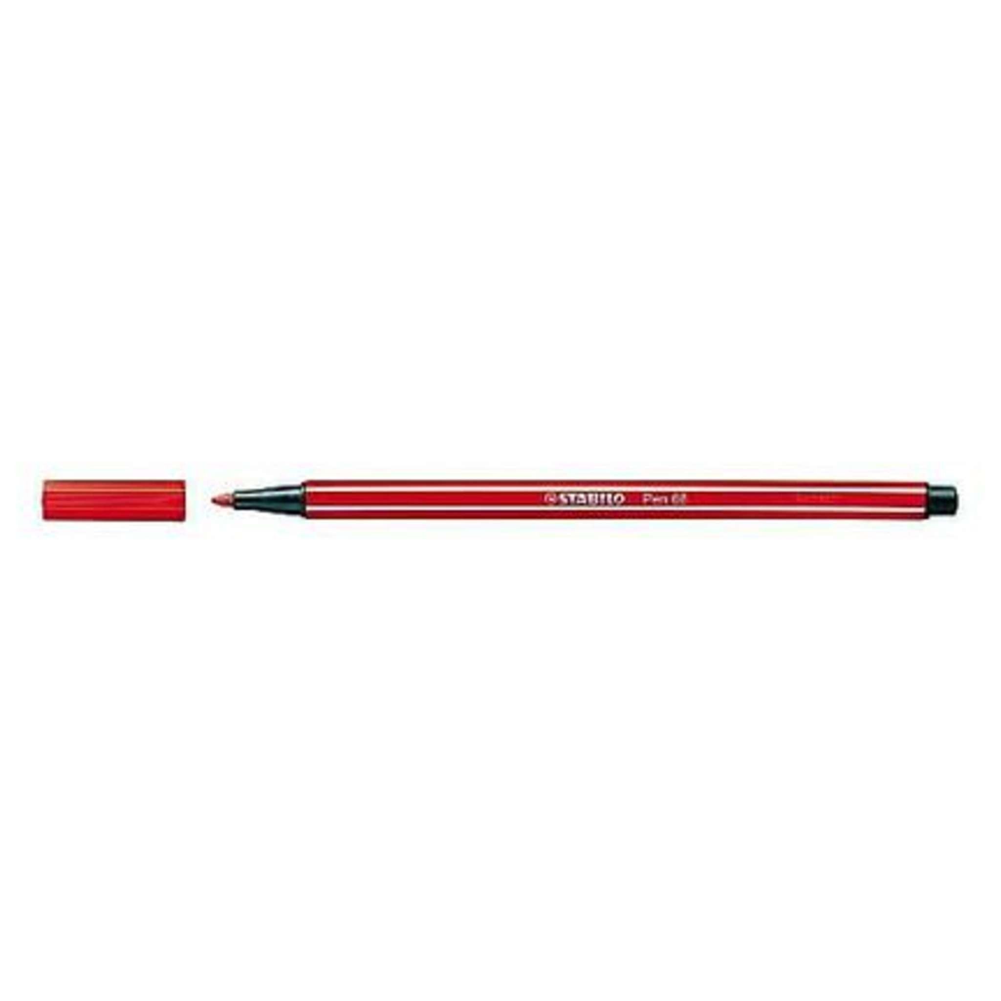 Penna  Pen 68 Rosso Carminio 48 X10