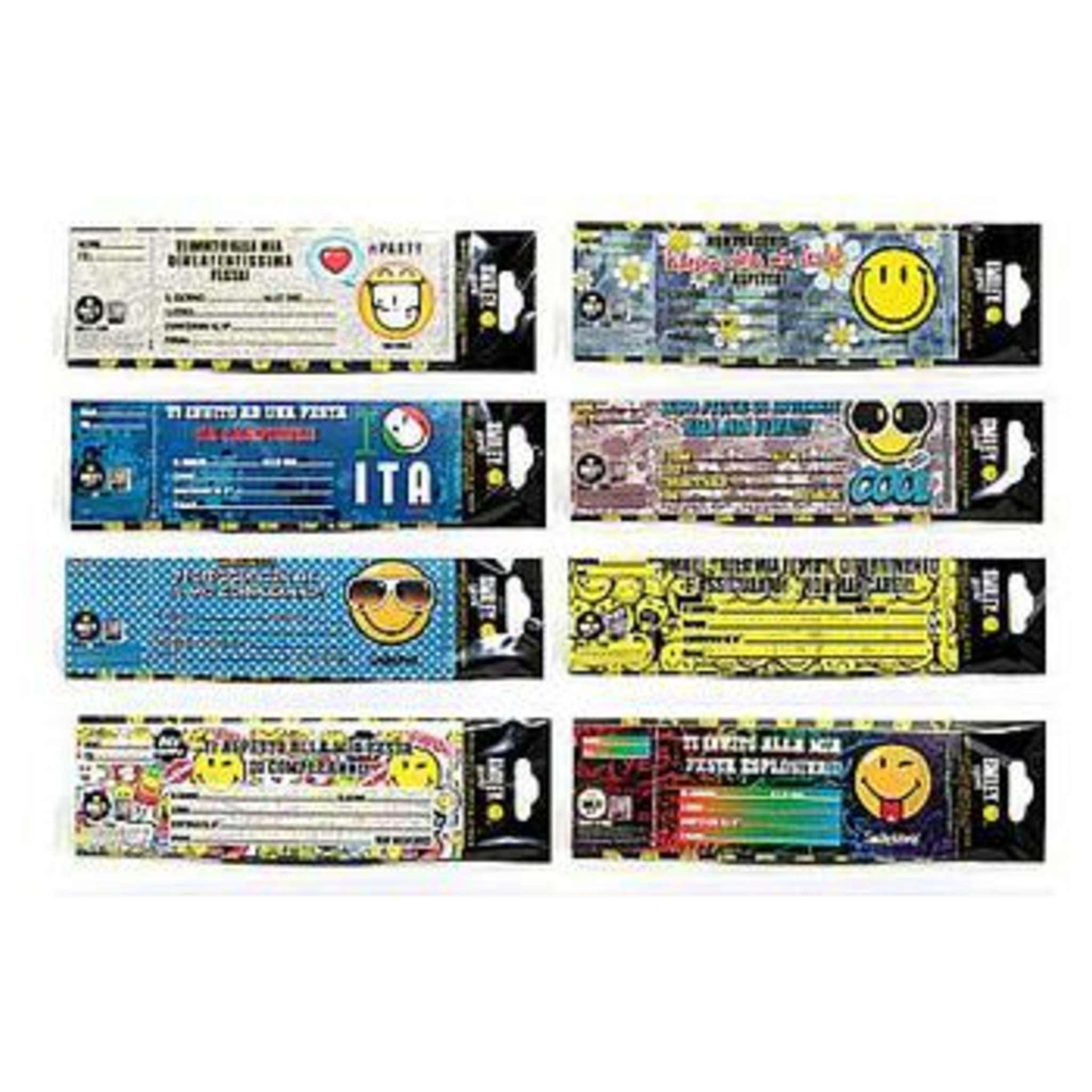 Cf.20 Inviti Smiley Asy09 X1