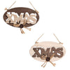 Ornamenti 14Cm 3D X Mas Legno Nas-140 X1