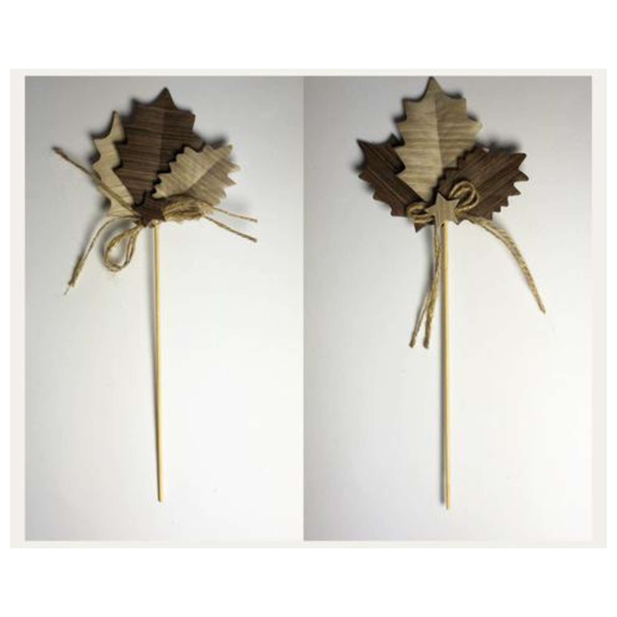 Pick Foglie 28Cm Legno Nab-280 X1