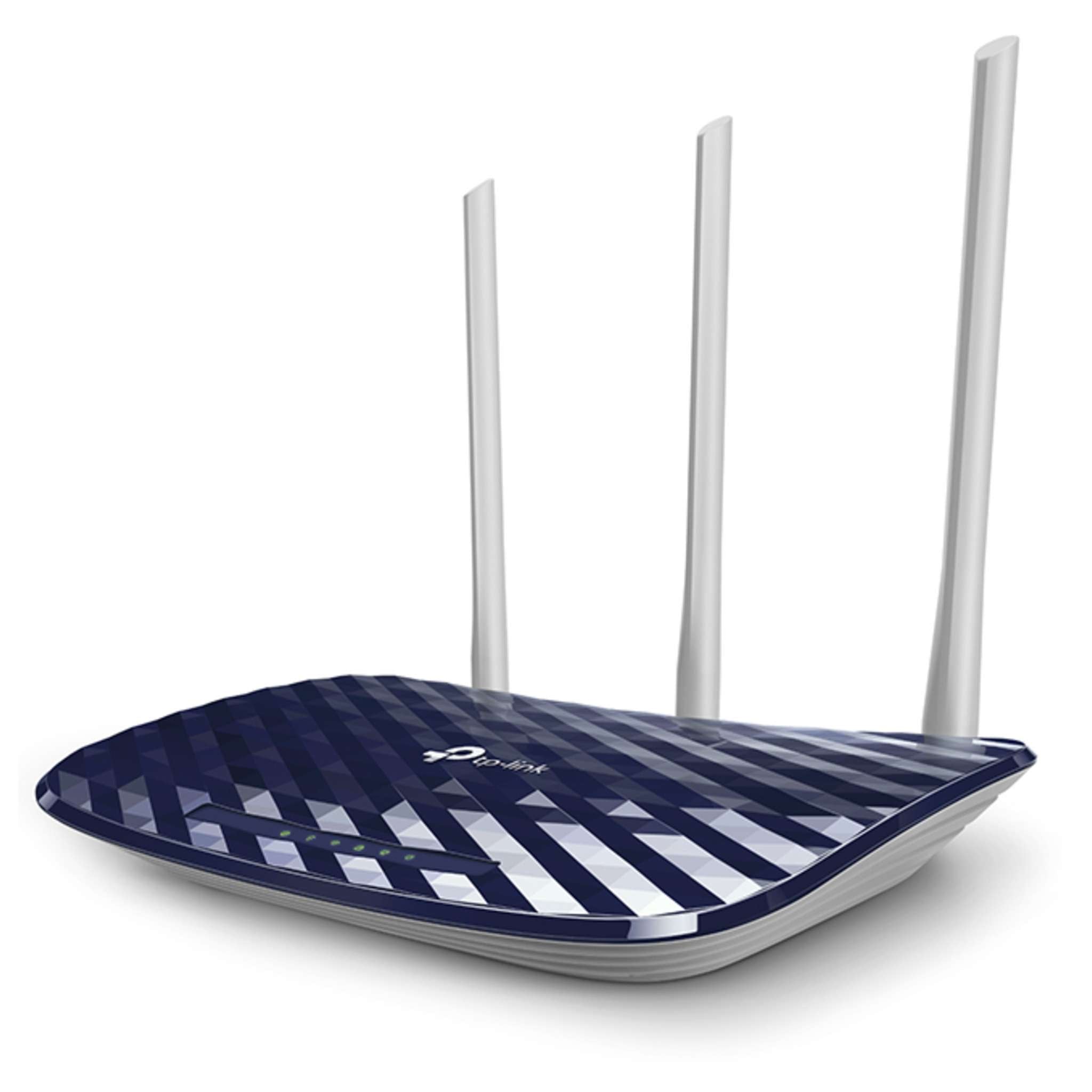Archer C20 AC750 V4.0 Router Wireless Dual-Band 2.4GHz/5GHz Fast Ethernet Blu Marino