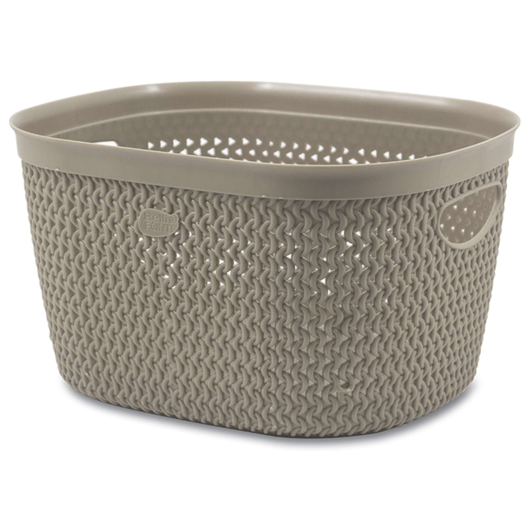 Intreccio Cesta S Tortora - 26,5X22X15 Cm