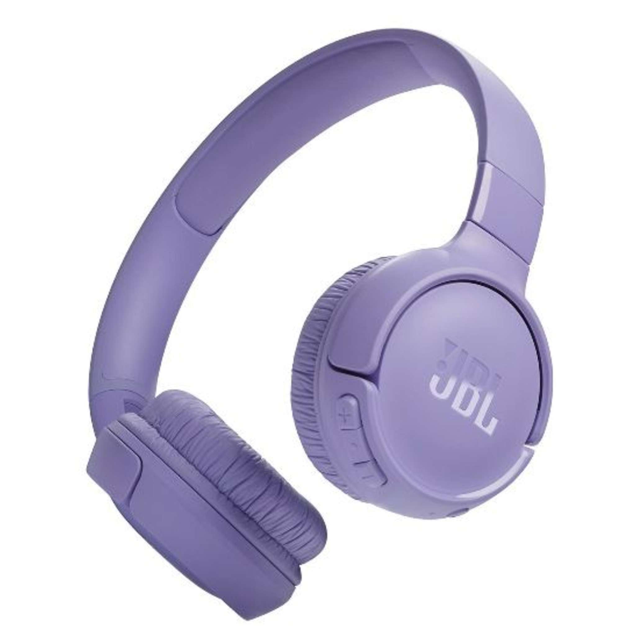 Cuffie Microfono Tune 520Bt Bluetooth Viola (Jblt520Btpureu)