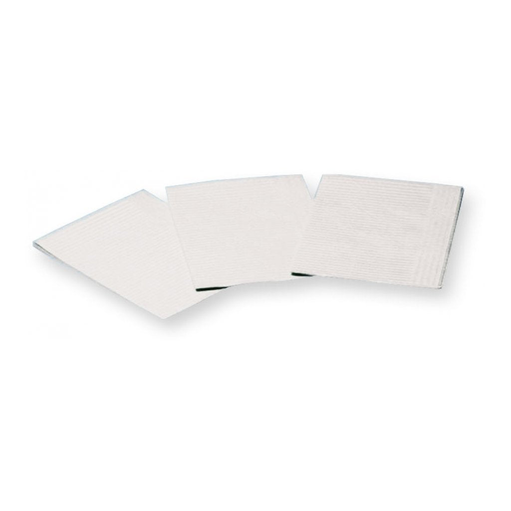 Salviettine Politenate 33X45 cm - Bianche - Conf. 500 Pz.