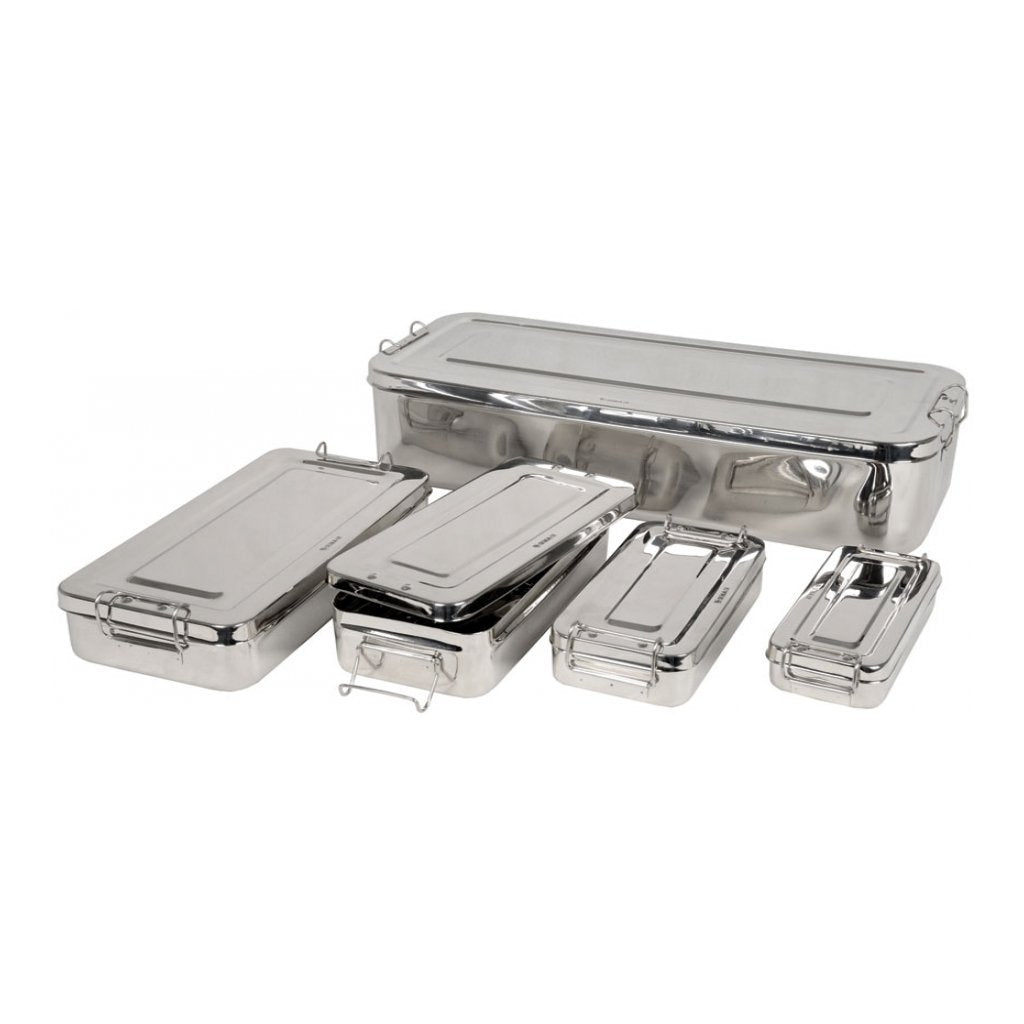 Scatola Inox 25X12,5X4,6Cm - con Manici - 1 Pz.