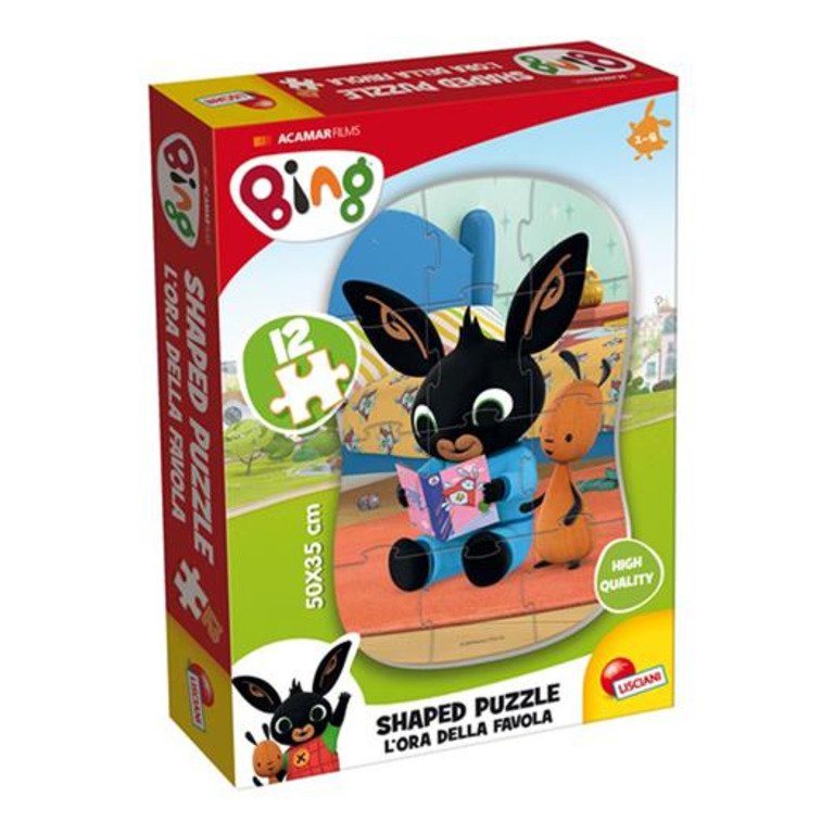 Bing L'ora della favola! Puzzle da 12 pezzi per bambini