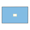 Telo Chirurgico 75X90 cm con Foro 6X9 cm - Conf. 75 Pz.
