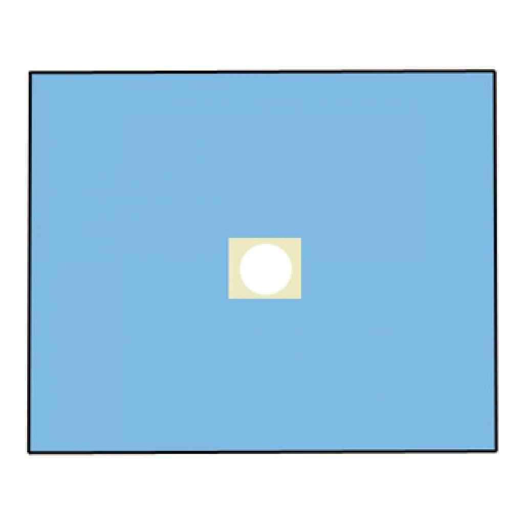 Telo Chirurgico 75X90 cm con Foro Diam. 10 cm - Conf. 75 Pz.