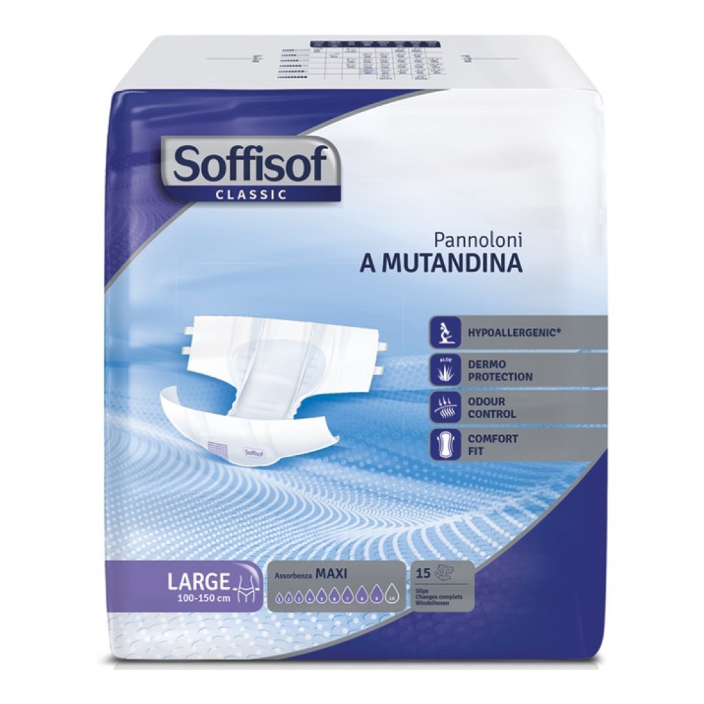 Pannoloni Soffisoft Classic - Incontinenza Forte - Conf. 60 Pz.