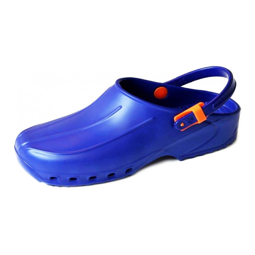 Zoccoli Ultra Leggeri con Laccetto - Blu - 1 Paio