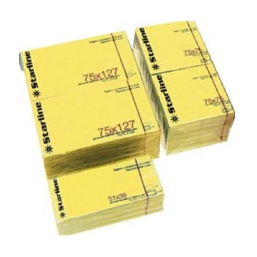 Post-It Giallo 76X127 (12 Blocchetti da 100 Fogli)