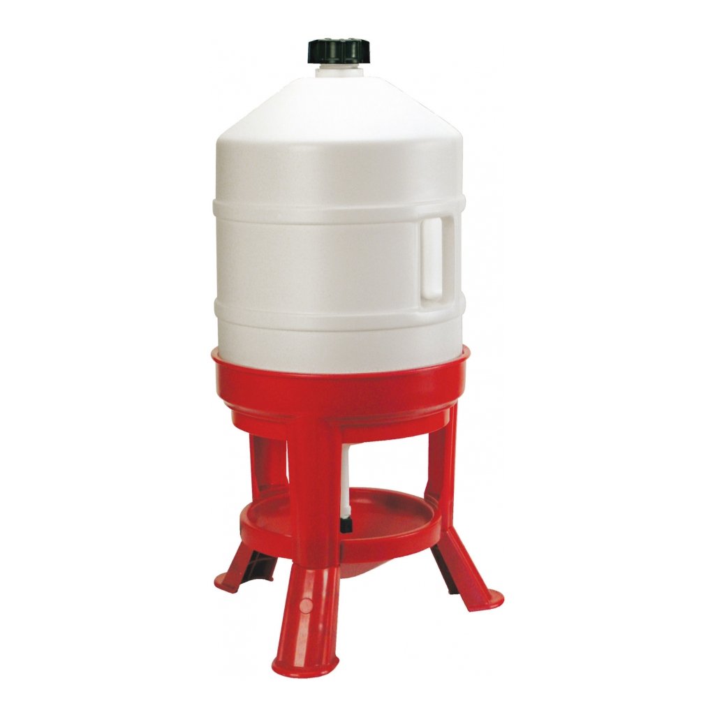 Abbeveratoio a Serbatoio per Polli lt. 30 Ø cm. 43X72 H
