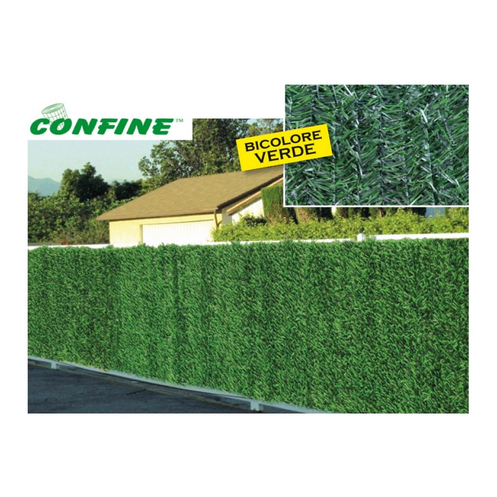 Siepe Artificiale Abete per Balcone terrazzo Recizione - 1x3 metri
