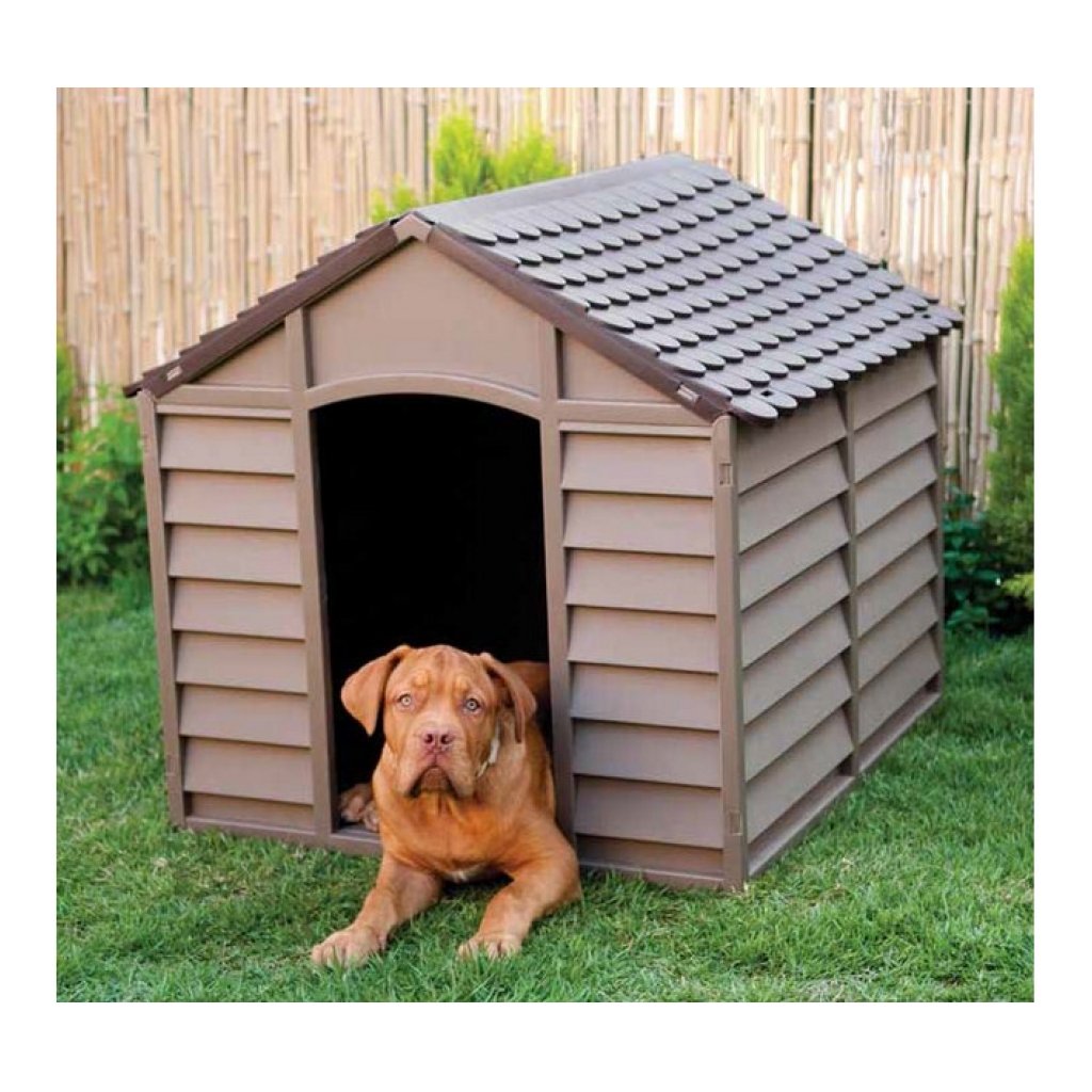Cuccia per Cani cm. 86X84,5X82 H Col. Marrone