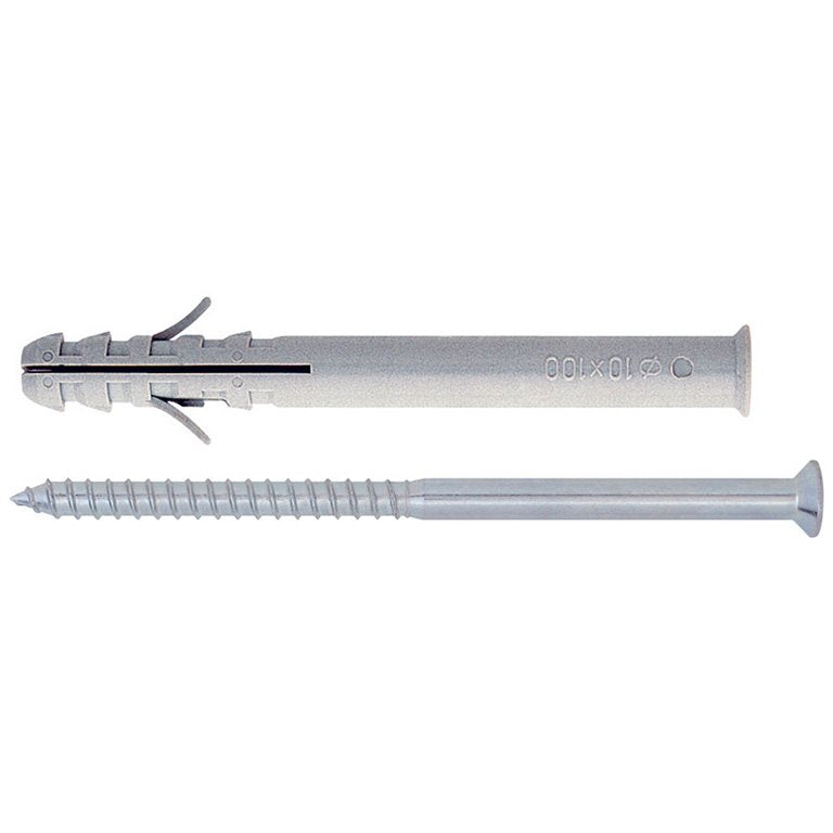 Tassello Tup con Vite Pozidrive 100 Pz. mm. 8X 80