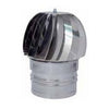 Fumaiolo Girevole Globo Inox Tondo (Attacco Maschio) Ø cm. 12