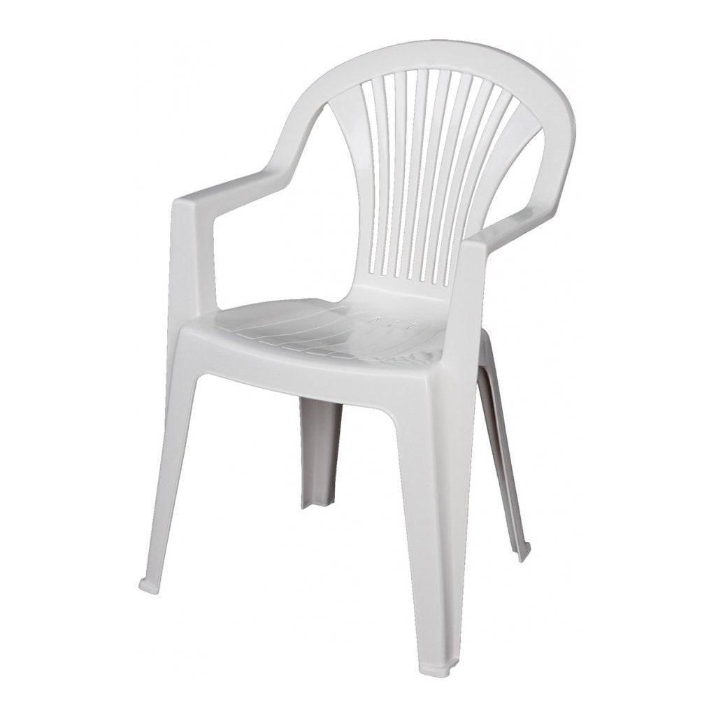 Sedia Lido cm. 57X58X82 H Col. Bianco