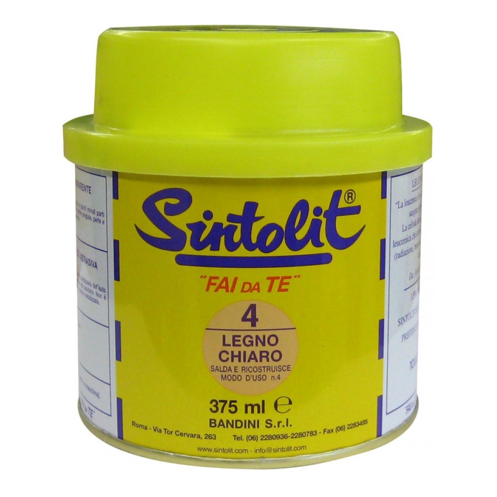 Sintolit Legno Fai da Te ml. 375 - Chiaro/Scuro