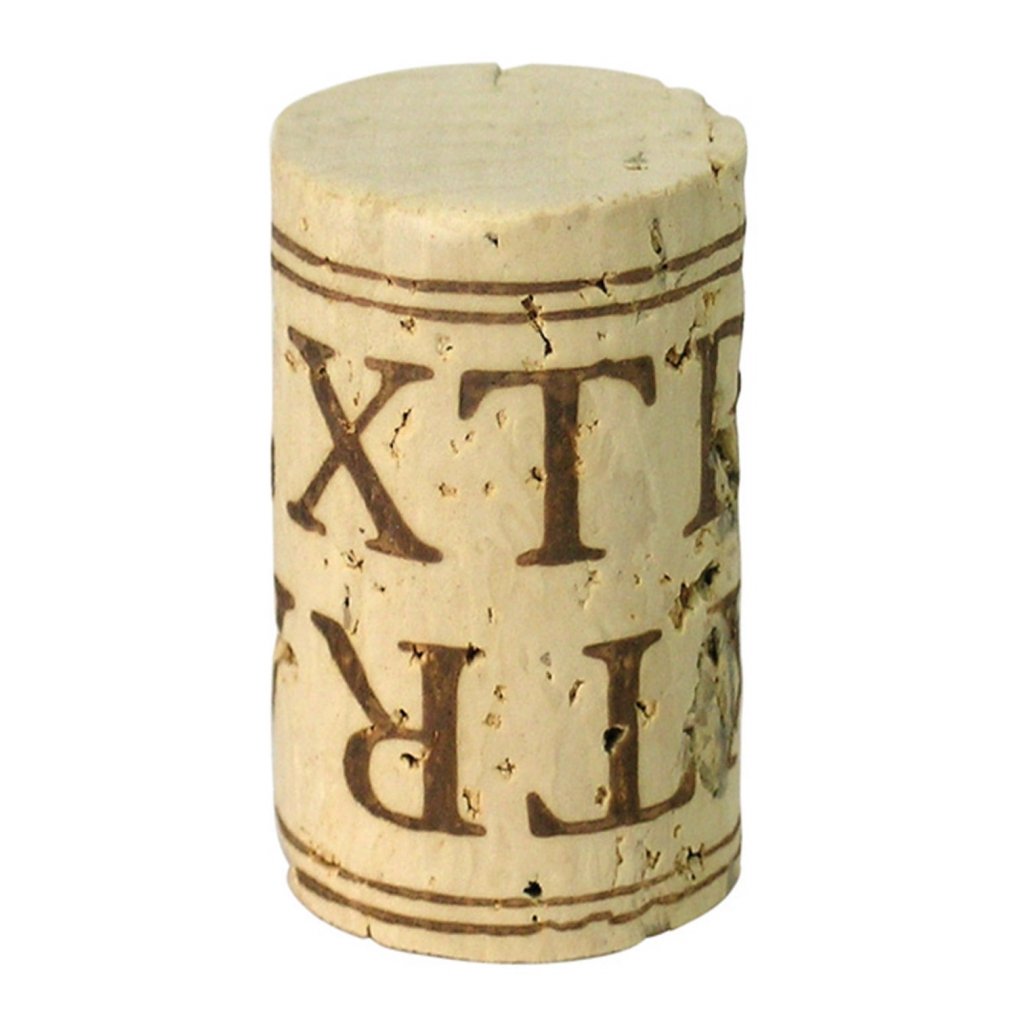 Tappo in Sughero 100 Pz. Etichetta Blu mm. 26X40