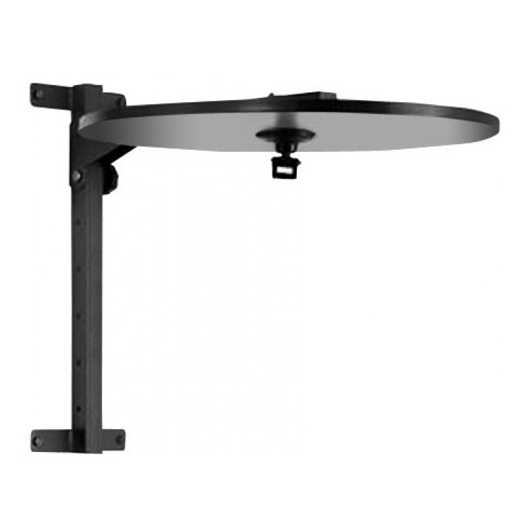 Supporto a muro regolabile in altezza e ripiegabile + disco per palla veloce + gancio con cuscinetto a sfera