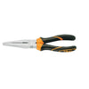 Pinza con Becchi Piatti Zigrinati Diritti - Lunghezza 160 mm