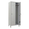 Armadio Armadietto Spogliatoio in Acciaio 2 Posti 68x34xh179 cm - OS171K0218OXM