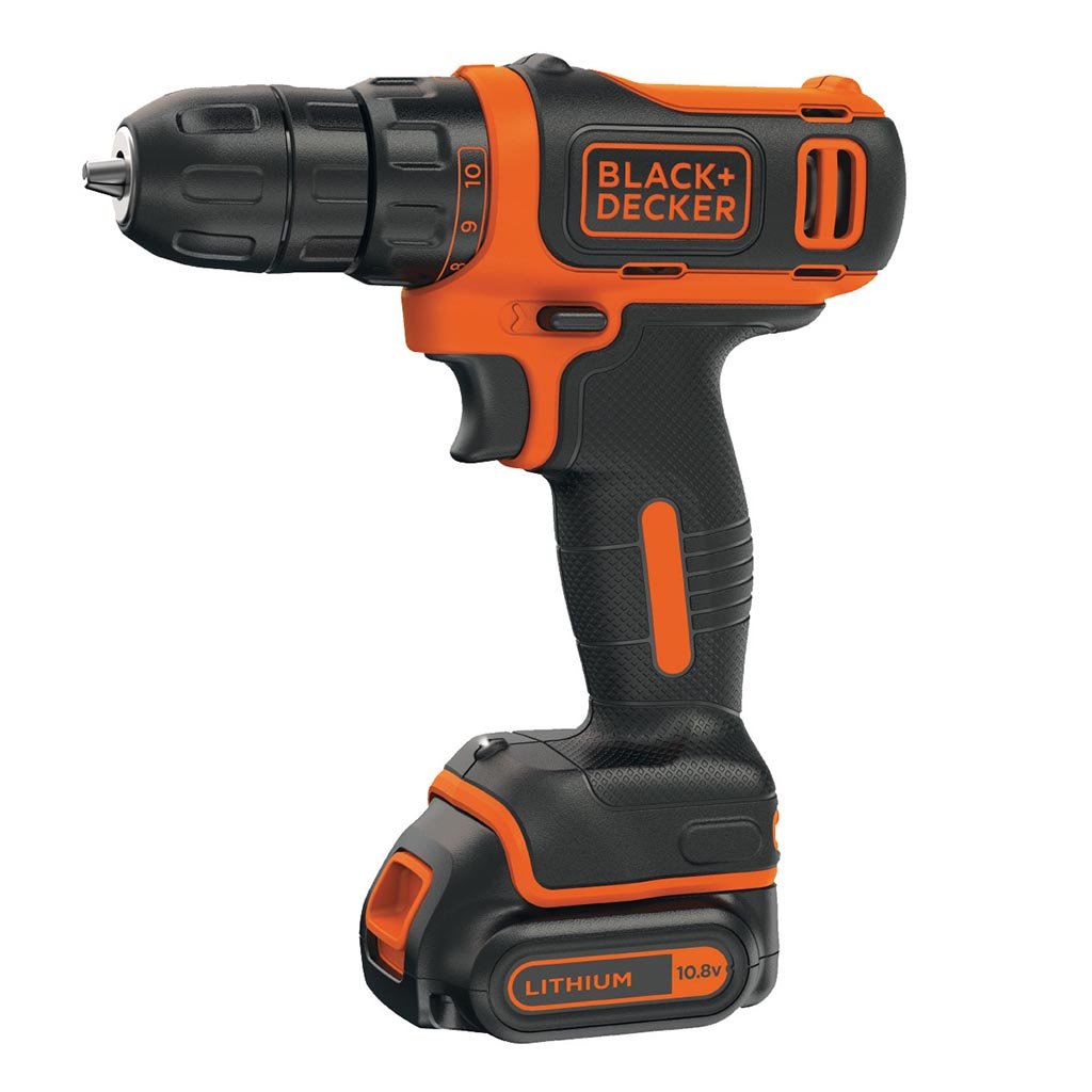 Trapano Avvitatore a Batteria 10,8V 1,5 Ah Velocità 550 Giri/Min - BDCDD12