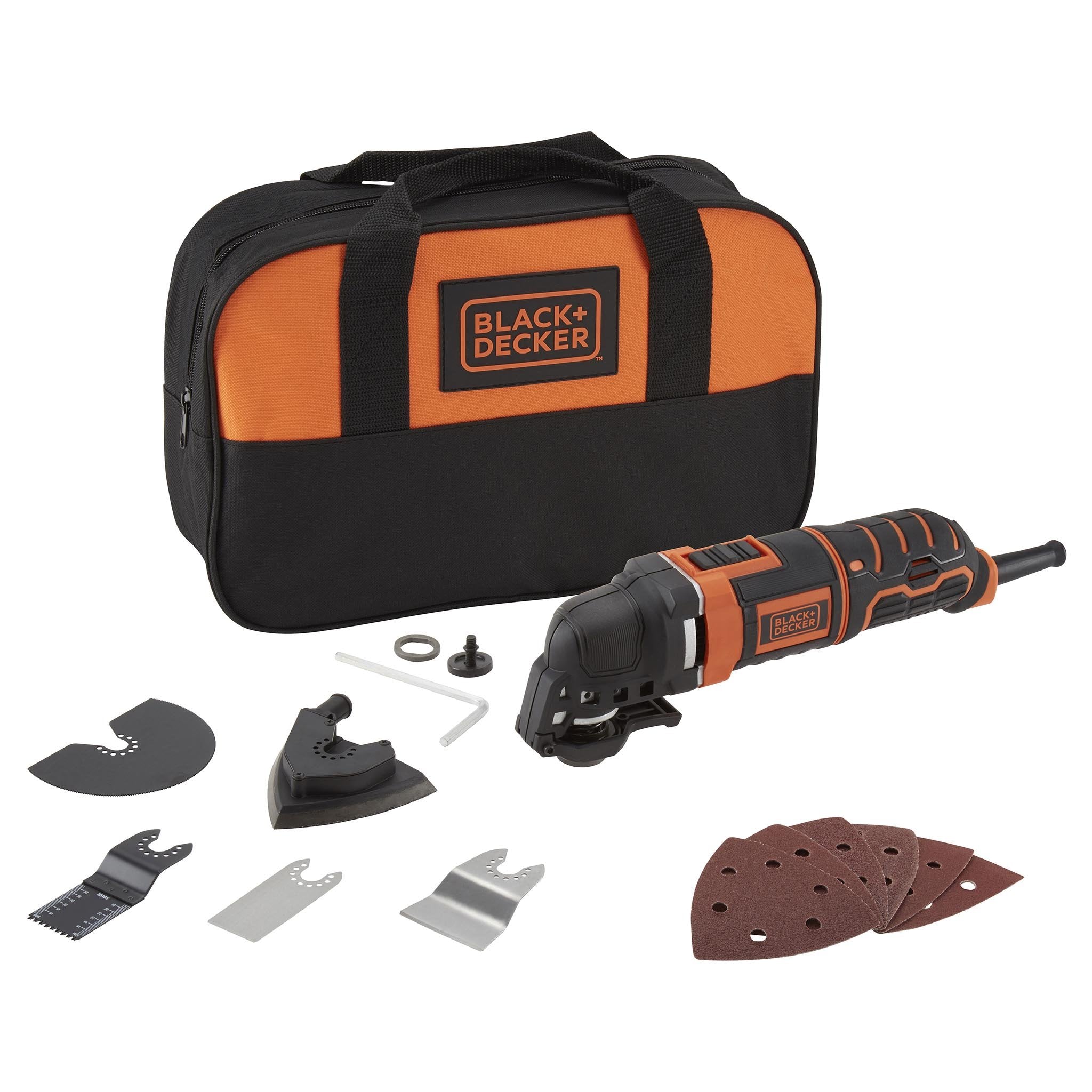 Utensile Multifunzione 300W - Velocità 22000 Giri/Min - Accessori + Borsa - Mt300Sa2