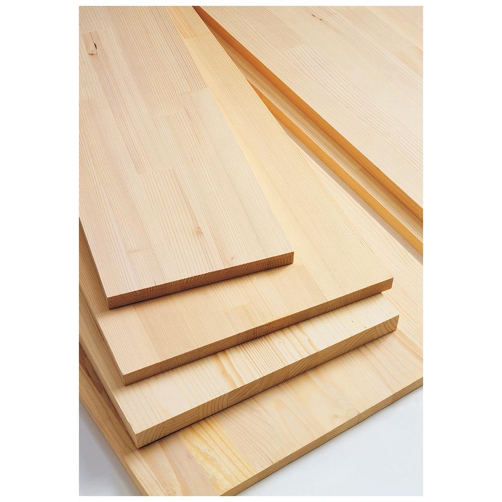 Trave Tavola Legno Lamellare in Abete Levigato 400x1000x14 mm - TLA14.10040