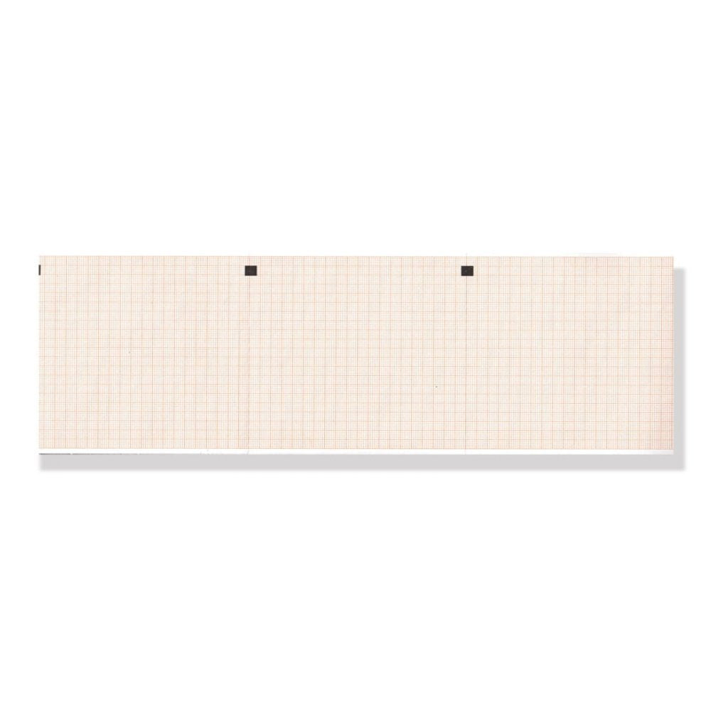 Carta Termica Ecg 112X100 mmxm X 300 Pacco Griglia Arancio - Conf. 25 Pacchi